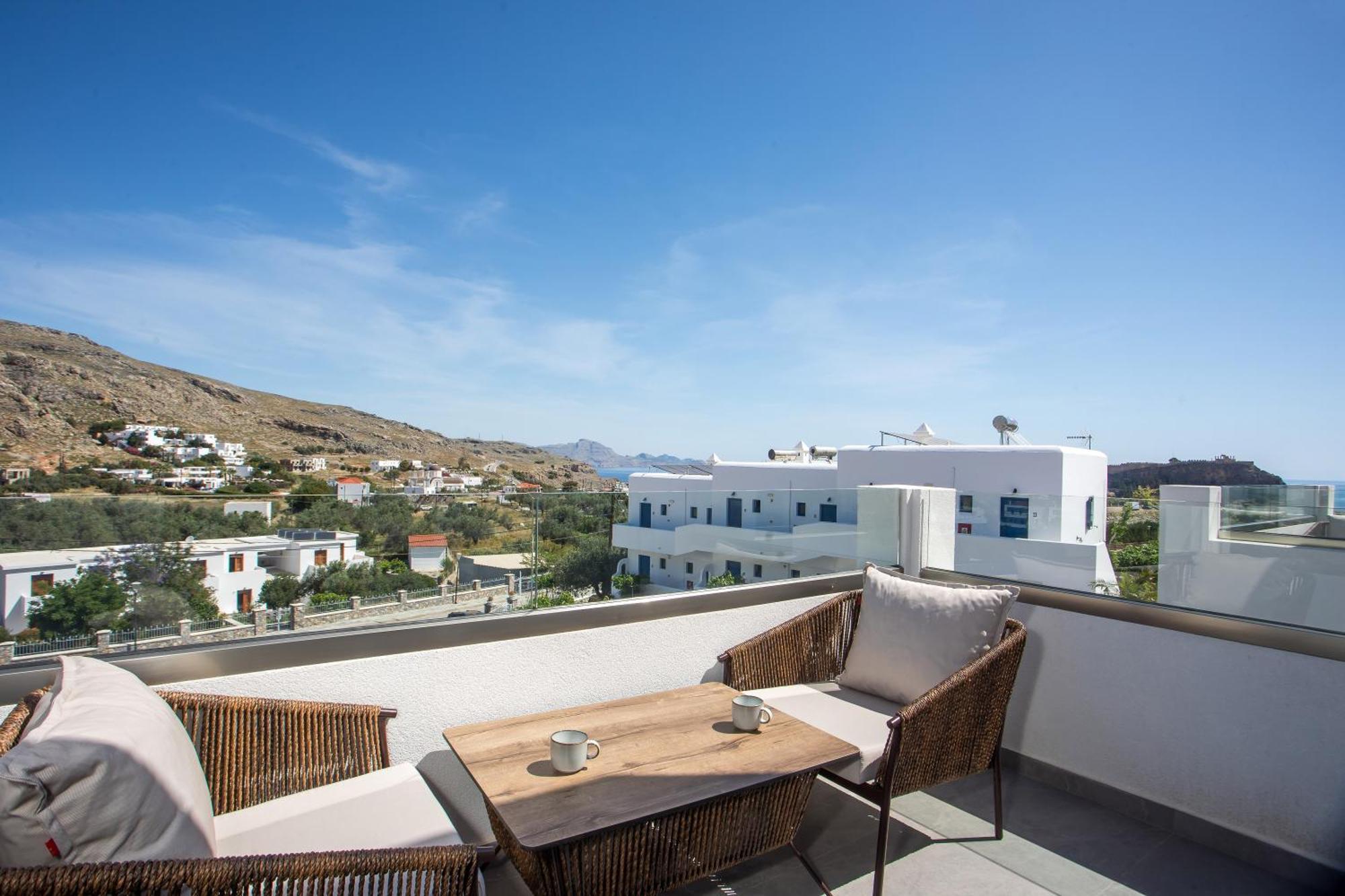 Lambis Studios & Apartments Líndos Buitenkant foto